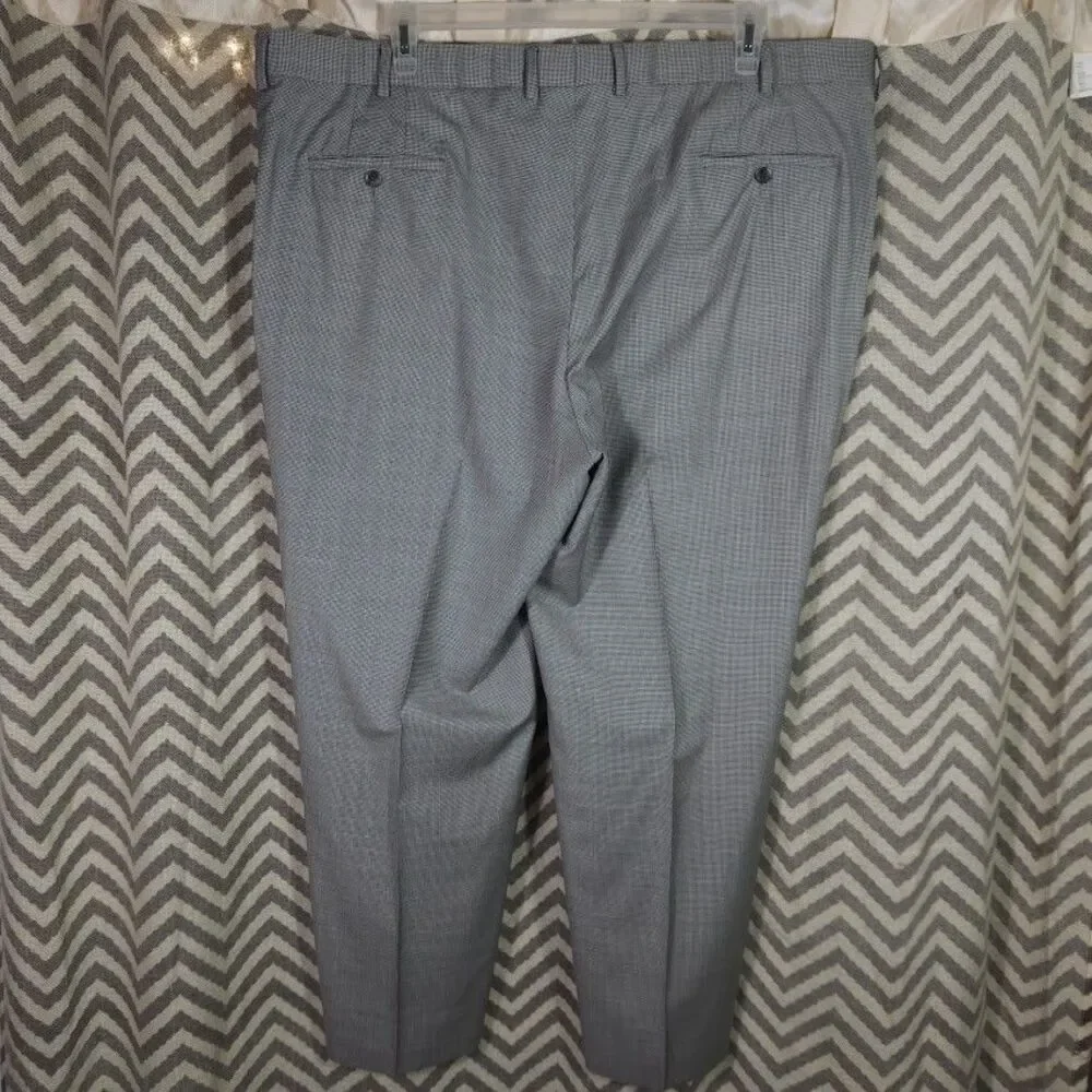 Coppley 1883 Reda Suit Houndstooth Super 110s Wool Blazer 52W Pants 46